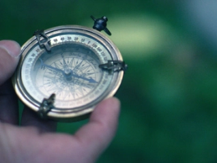 Navigation using a compass