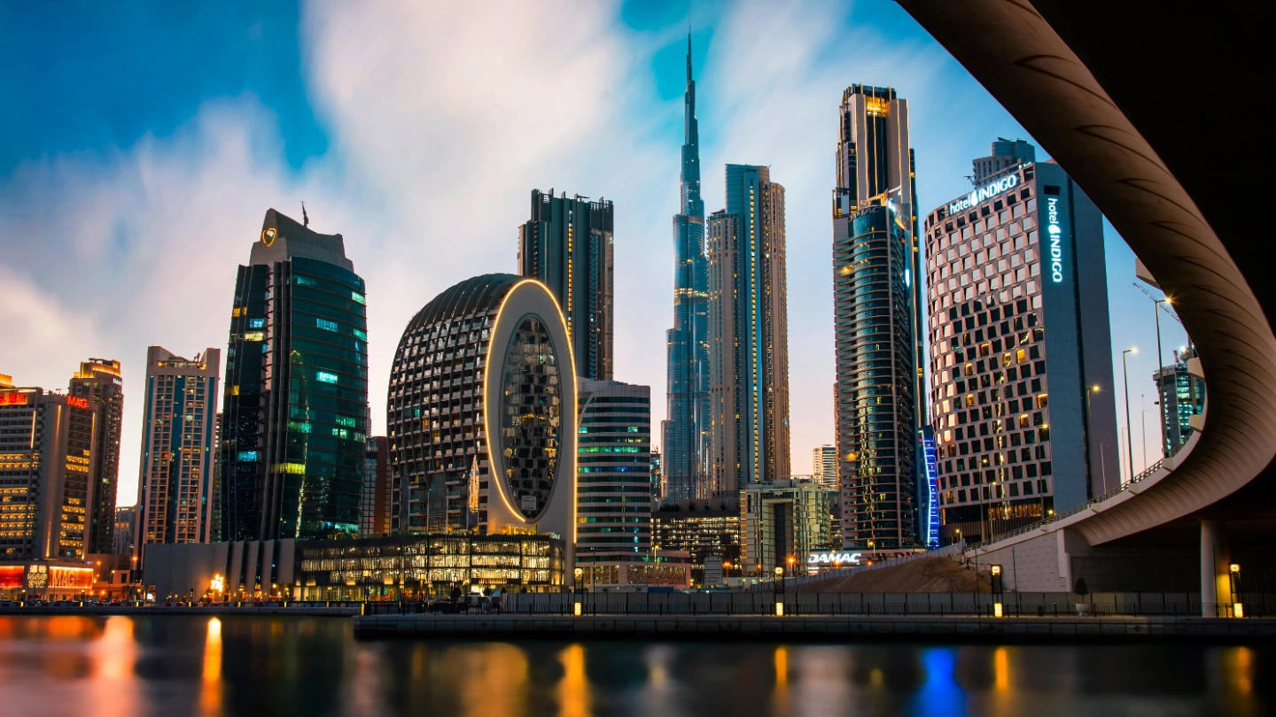 Dubai skyline UAE