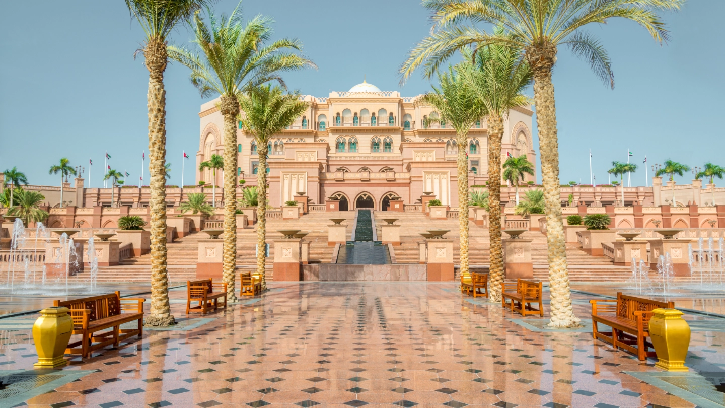 UAE Abu Dhabi Emirates palace abu dhabi